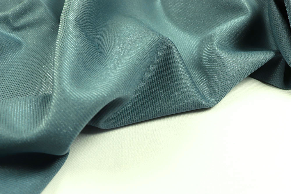 Tanzkleiderstoff glänzend - Petrol 