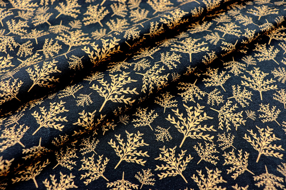 French Terry - Golden Trees 