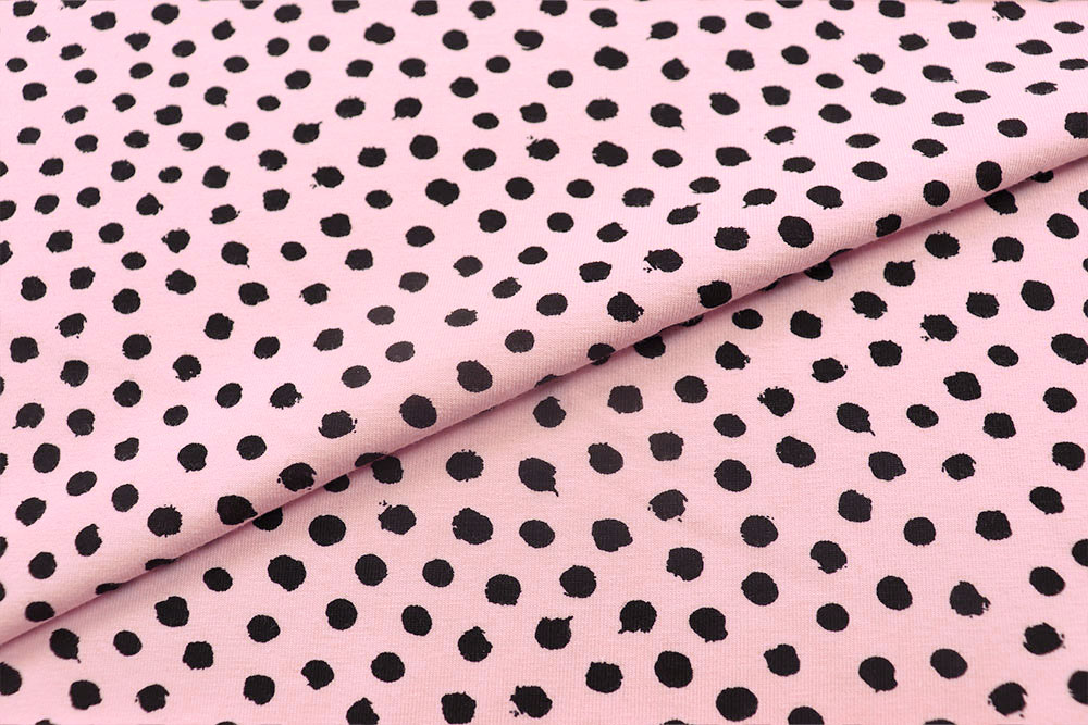 Jersey -  Dottie - Rosa/Schwarz 