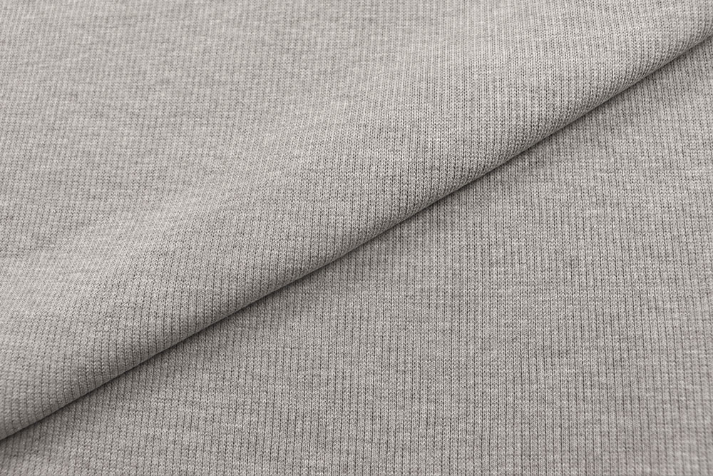 Jersey - Feinripp - Taupe 