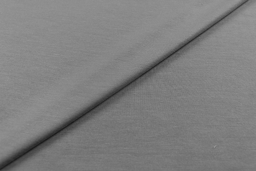 Viskosejersey - Hellgrau 