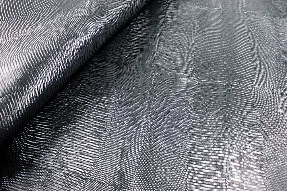 Echtleder-Haut geprägt - Reptile Square - 1,5 qm 