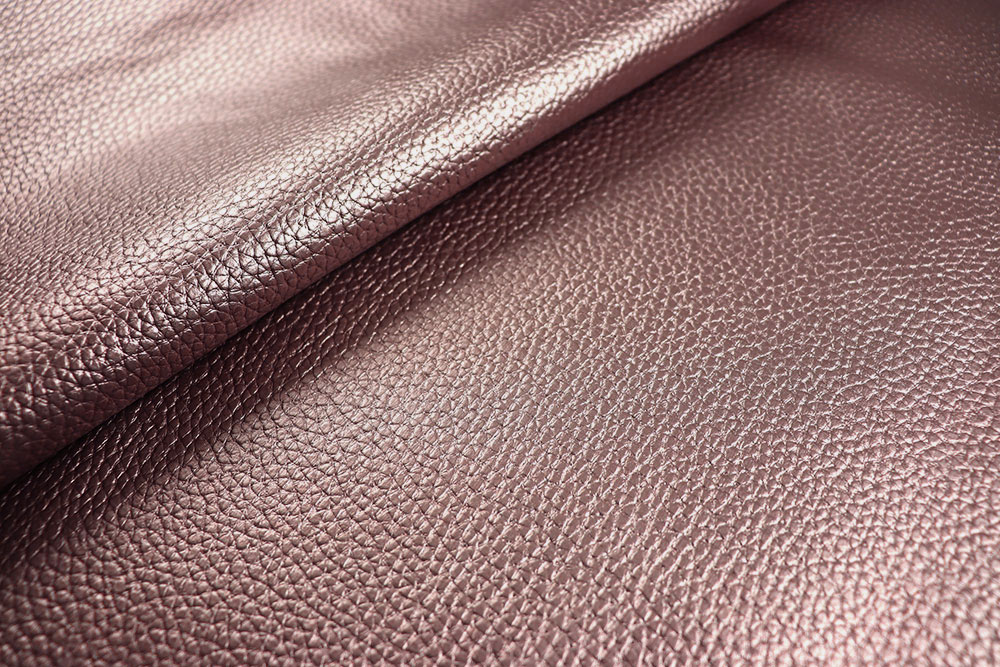 Kunstleder Metallic - Rose Bronze 