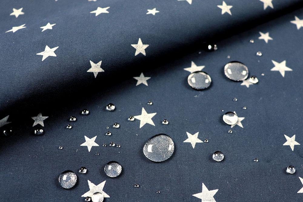 Regenjacken-Stoff - Sterne 