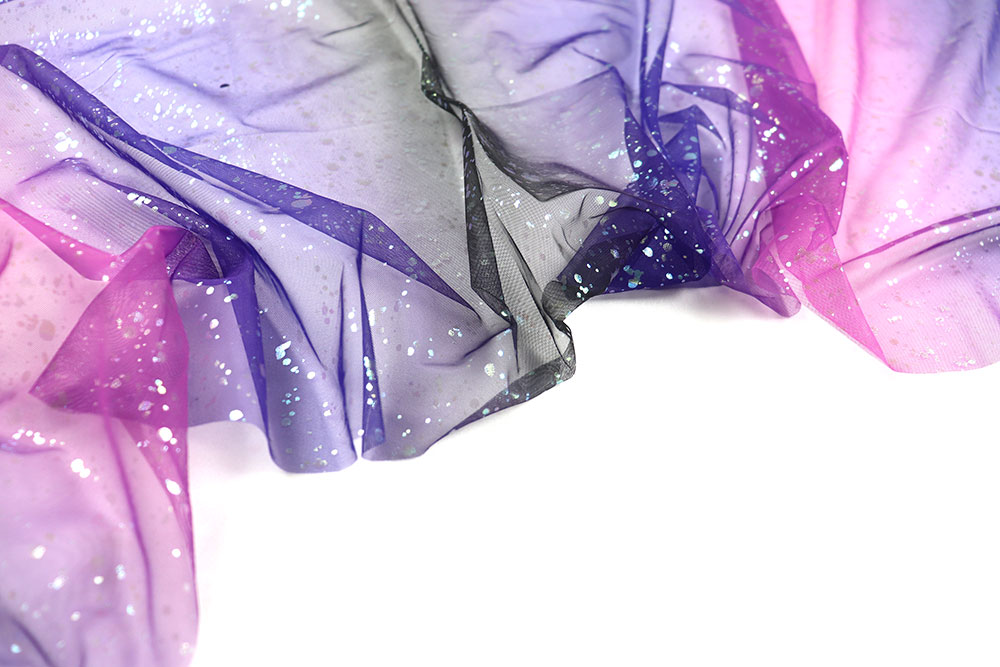 Glitter Mesh - Midnight 