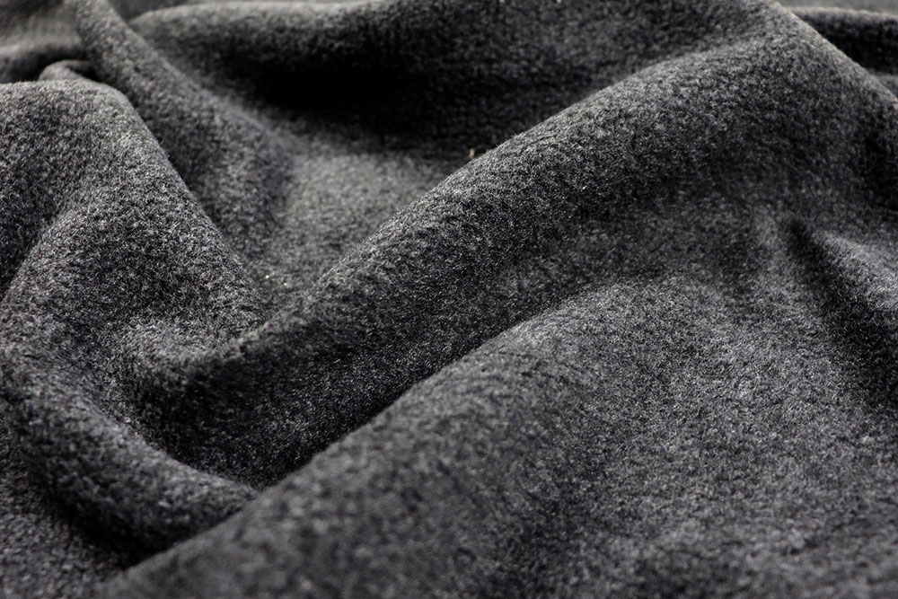 Polarfleece Melange - Anthrazit 