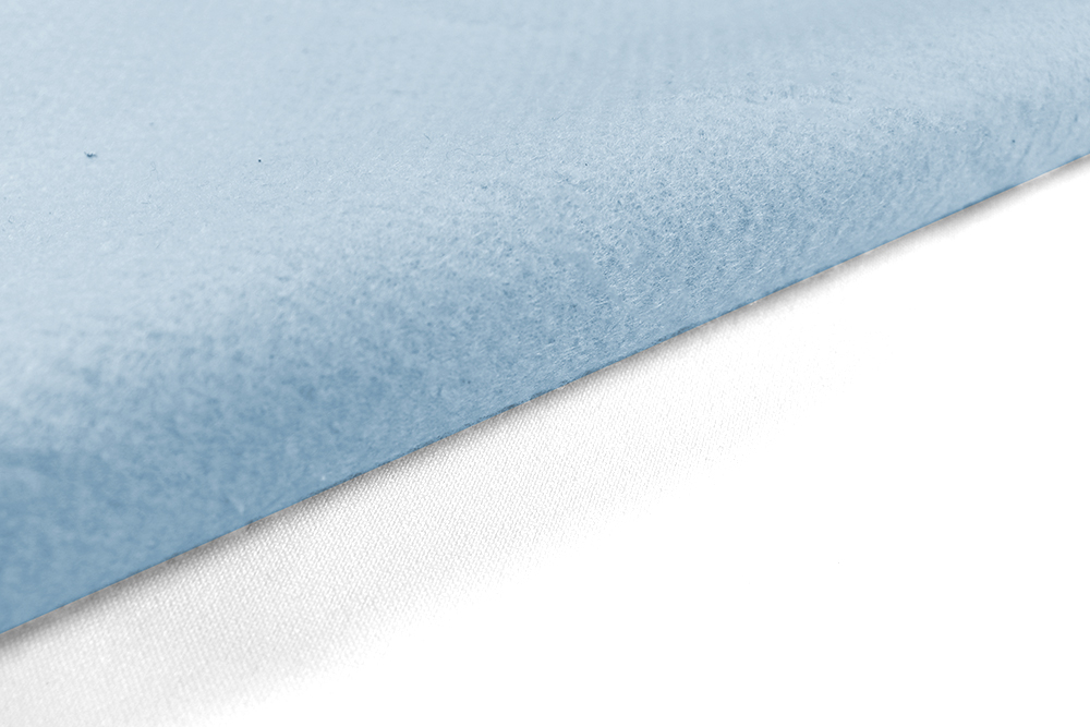 Filz 90 cm - Pastellblau - B-Ware 