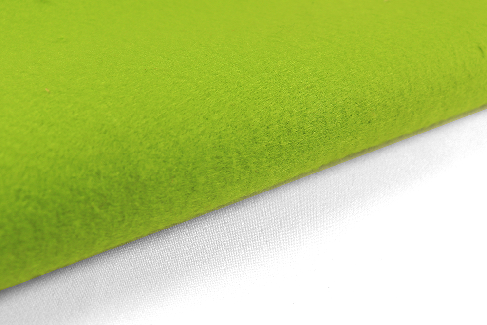 Filz 90 cm - Hellgrün - B-Ware 