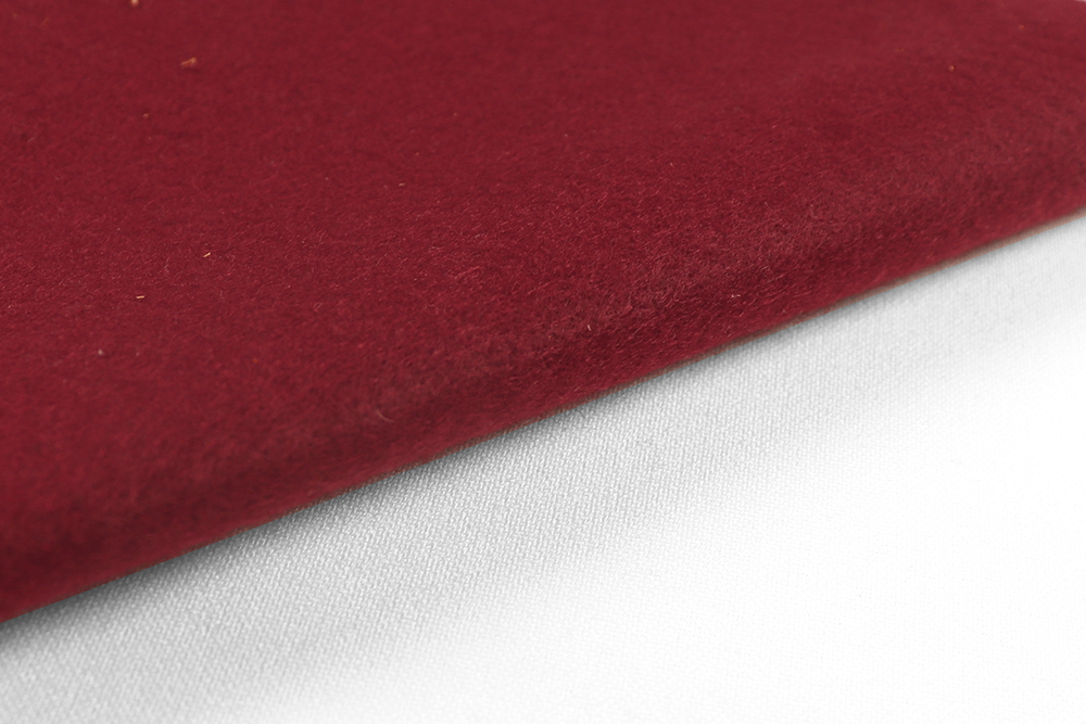 Filz 90 cm - Bordeaux - B-Ware 