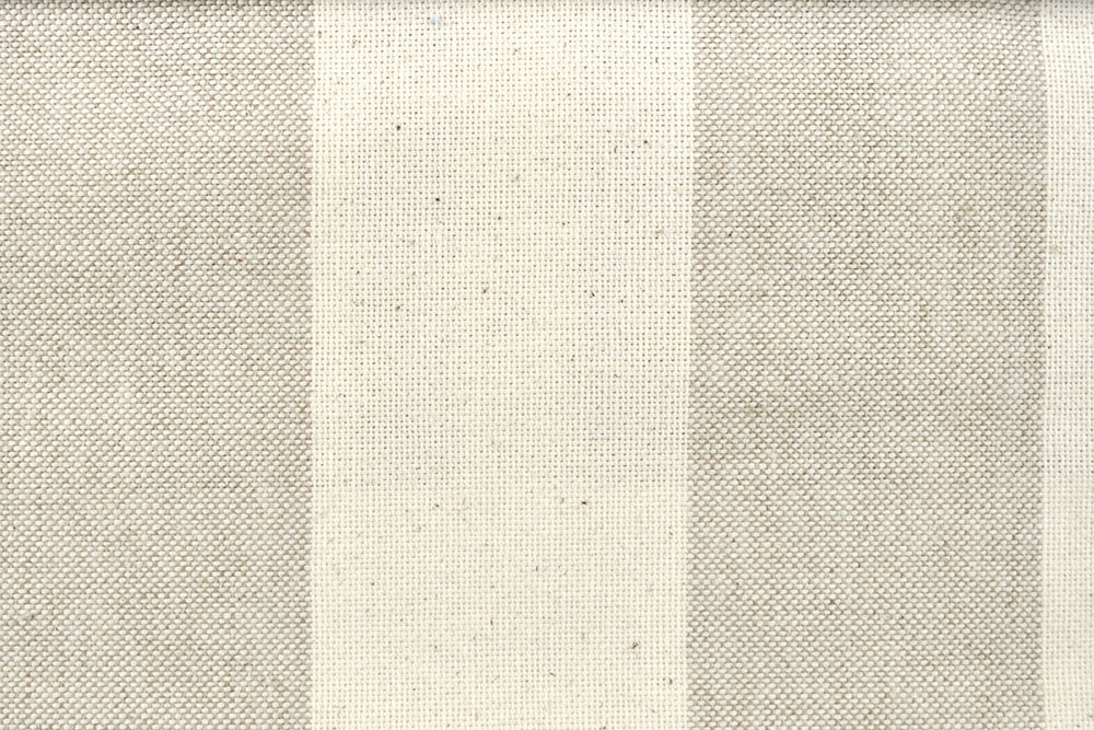 Segeltuch Nature - 280 cm - Blockstreifen - Beige 