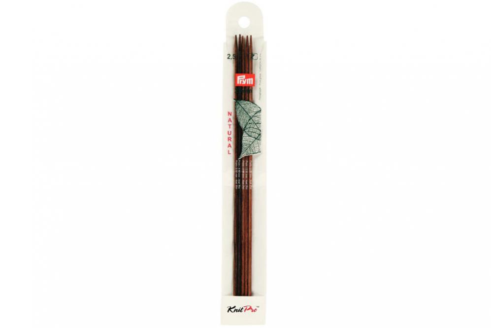 Strumpfstricknadeln Prym 20 cm - 2,5 mm Farbig Natural 