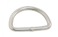 D-Ringe - 2,5 cm breit -  5 mm stark - 10er-Pack 