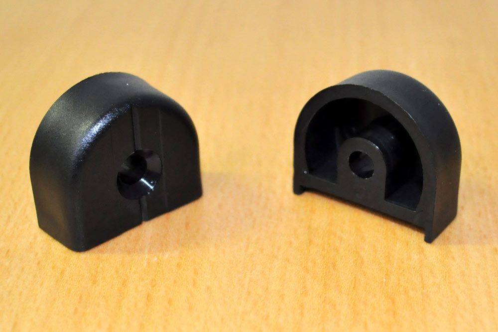 Endstopper für T-Schiene - 1 Paar 