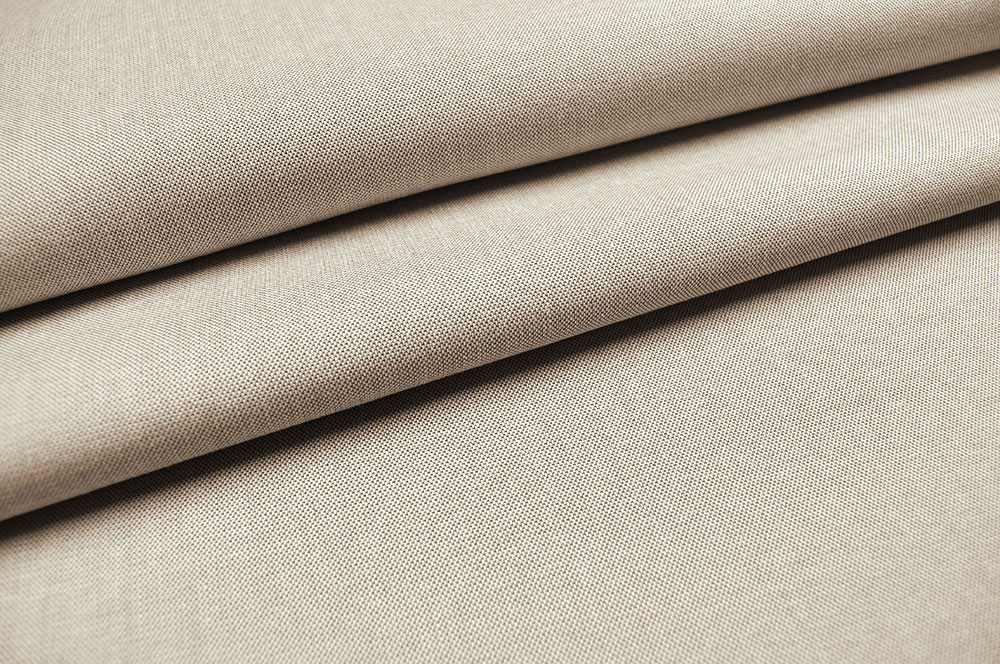 Tischdeckenstoff - 280 cm - Dunkelbraun/Creme Melange 