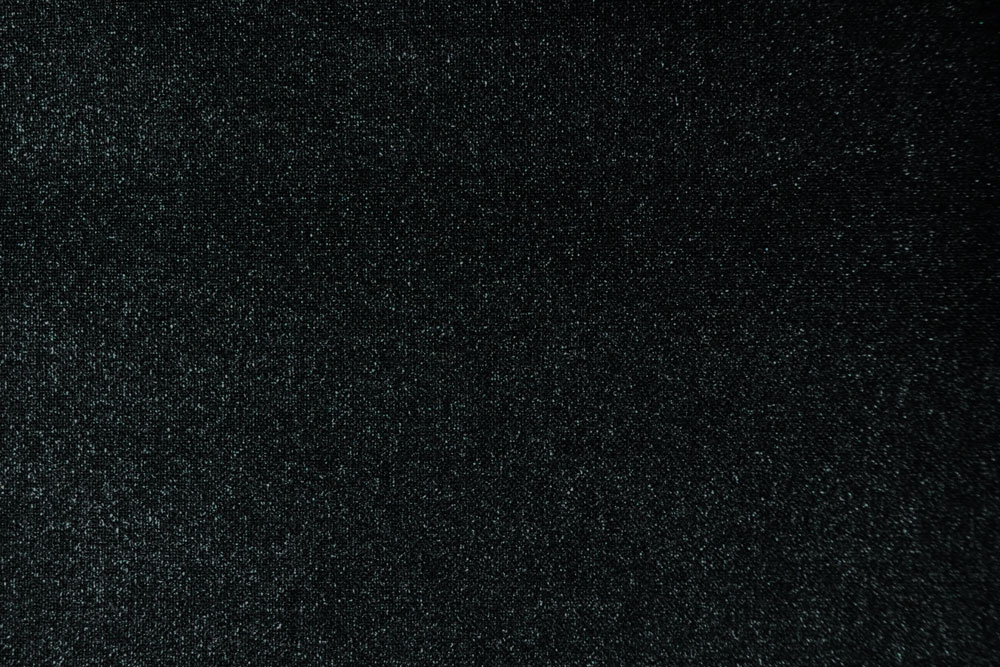 Tischdeckenstoff - Metallic - Uni Schwarz