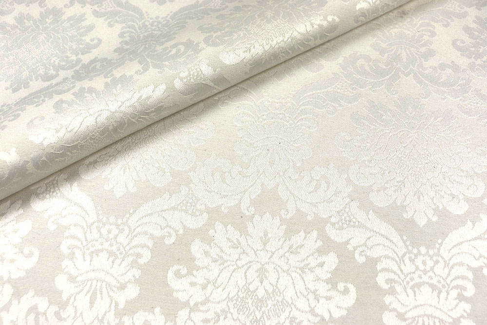 Tischdeckenstoff Damast - Theresia - 280 cm - Champagner 