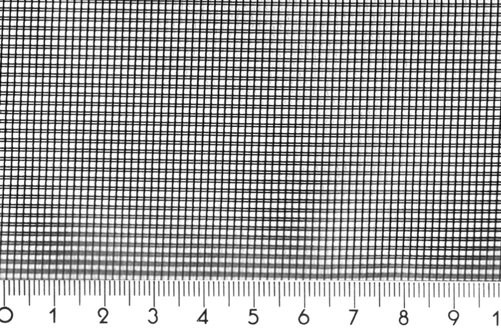 Moskitonetz Meterware - 300 cm - Schwarz - 2,0 Meter 