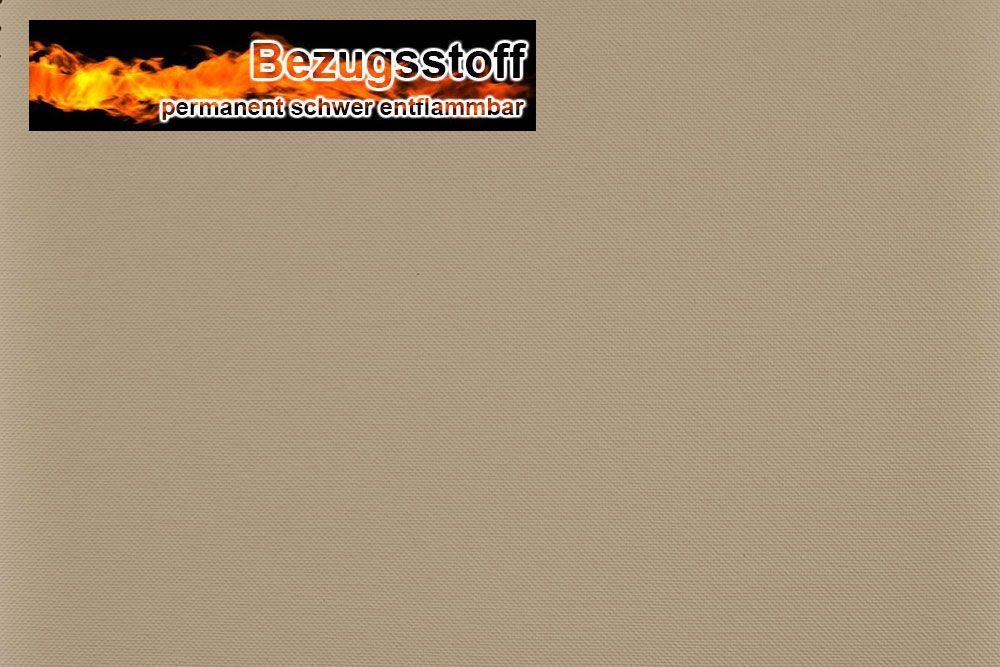 Bezugsstoff Náutico - permanent schwer entflammbar Braun