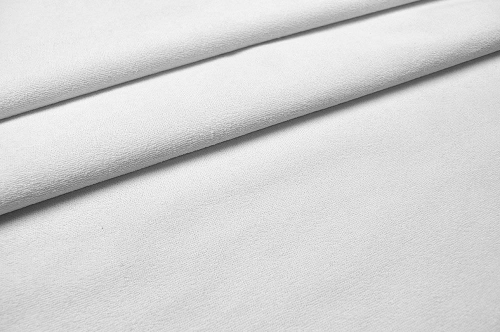 Frottee - wasserdicht - Weiß 