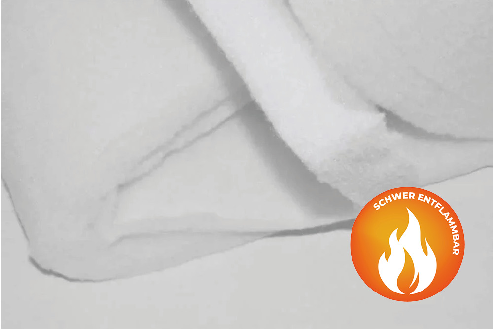 Akustik-Vlies - 100 cm - Schwer entflammbar 