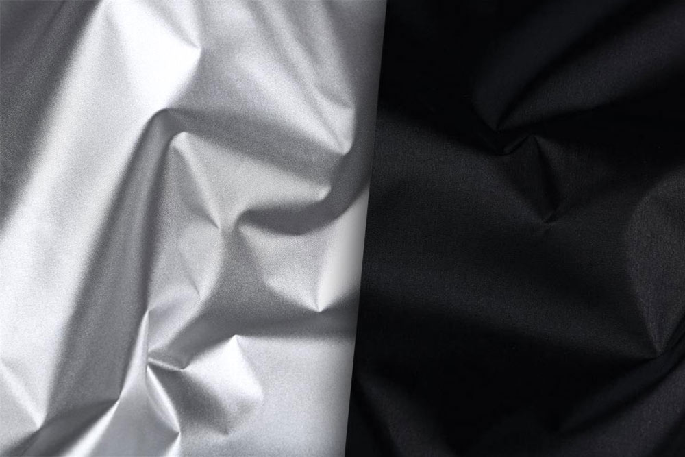 Isolierfutter - Silber/Schwarz 