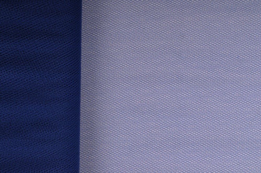 Tüll - Nachtblau - 1,0 Meter 