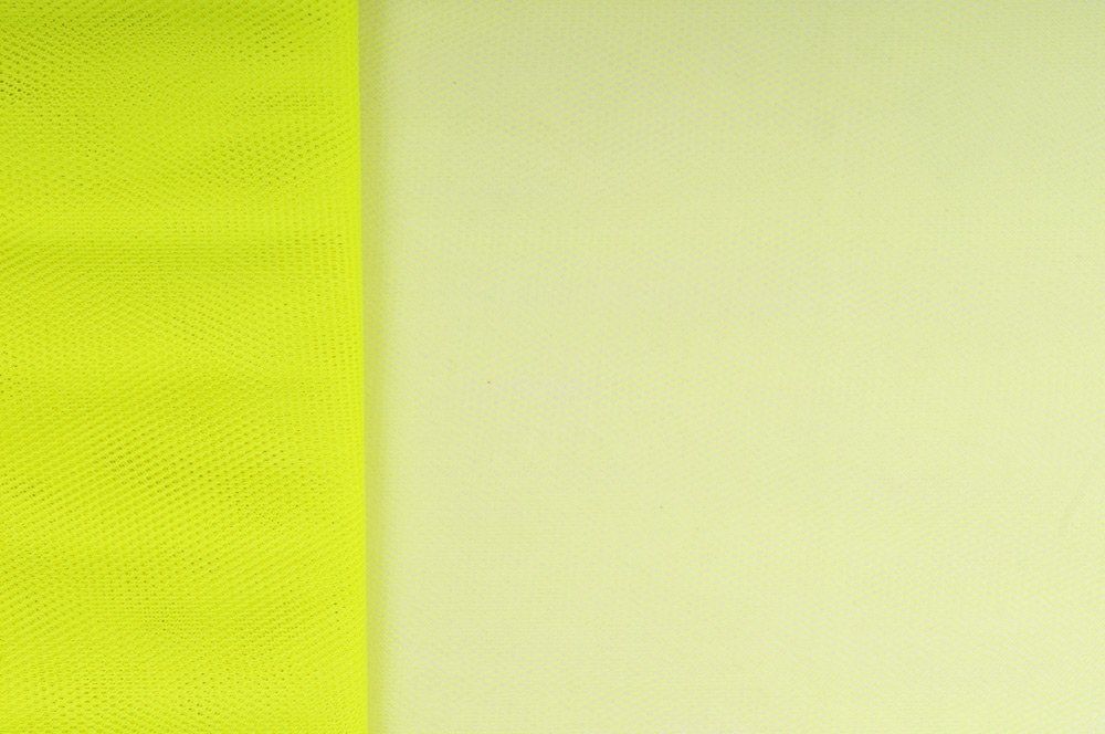 Tüll Neon Neon-Gelb