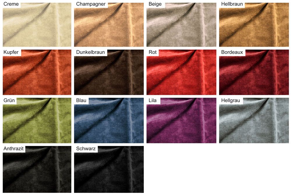 Möbelsamt - Uni - 280 cm breit 