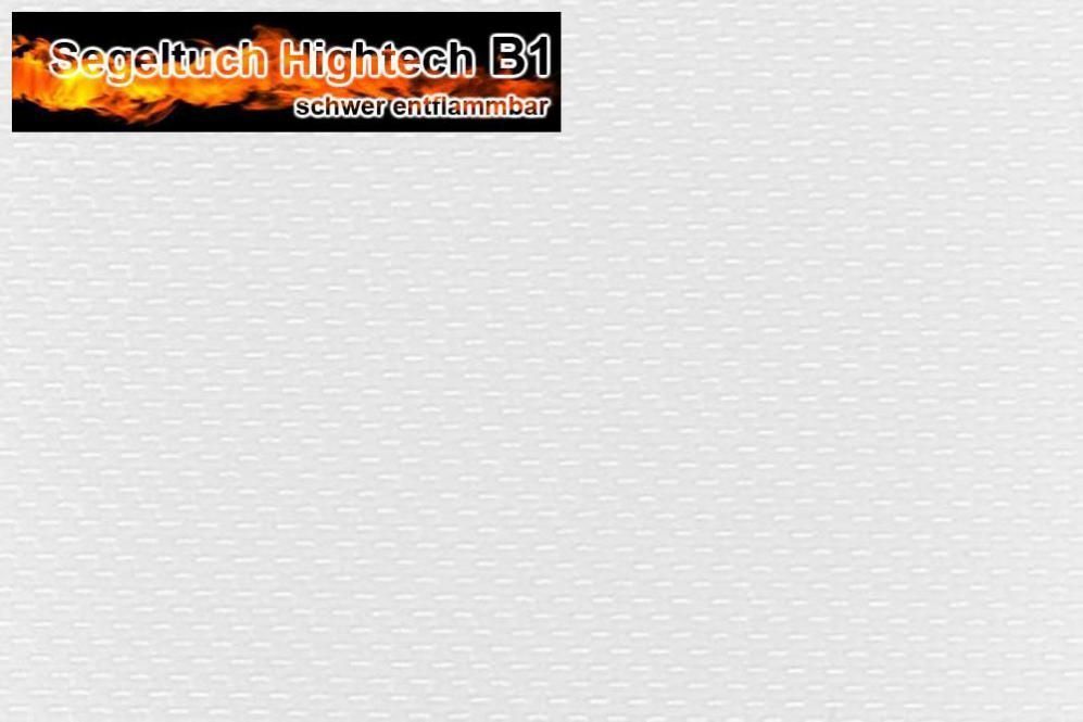 Segeltuch Fluorcarbon - B1 Weiß