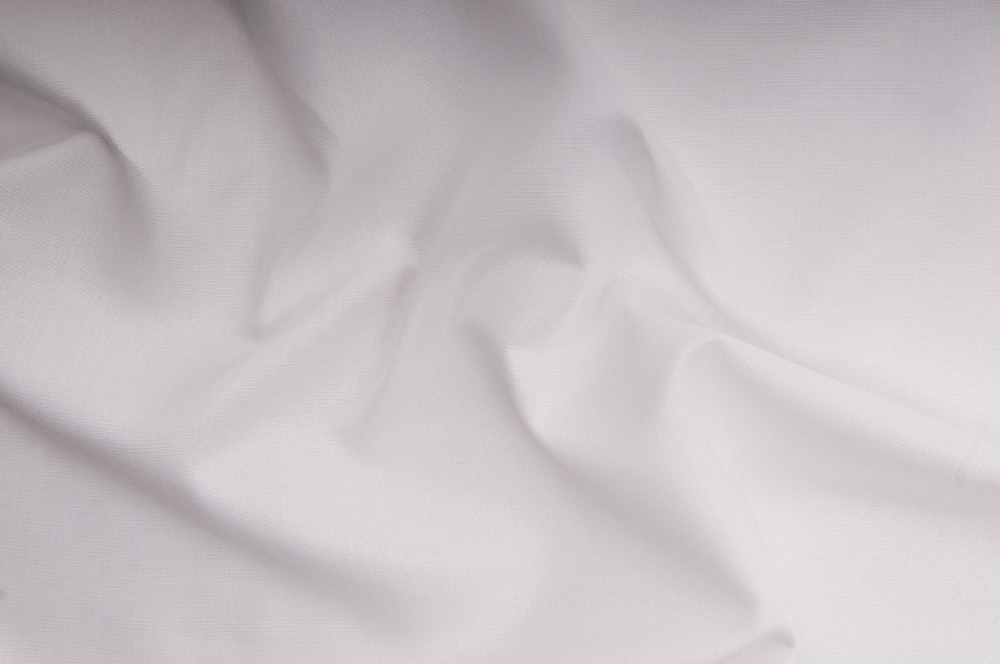 Universal Stoff deluxe B1 - schwer entflammbar Weiß