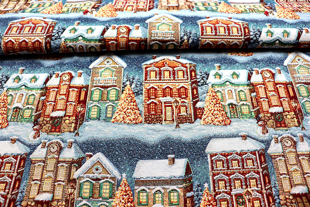 Gobelin - Im Weihnachtsdorf 