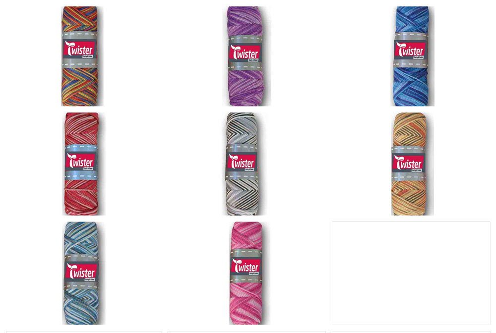 Twister Topflappen Bunt 50 g 