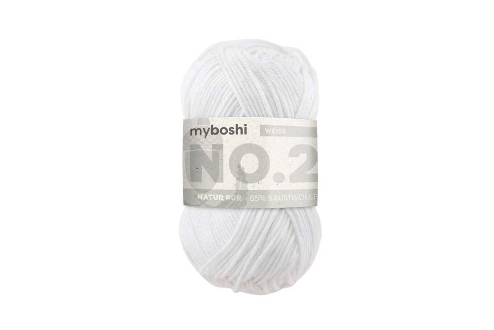 Myboshi No. 2 - 50 g - Weiß 
