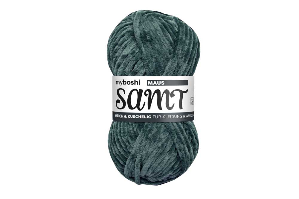 Myboshi Samt - 100 g - Maus 