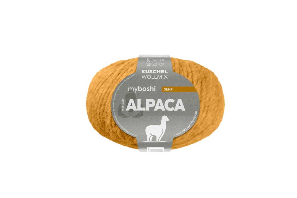 Myboshi Alpaca - 50 g - Senf 