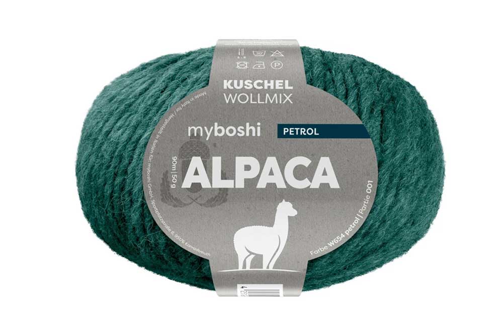 Myboshi Alpaca - 50 g - Petrol 