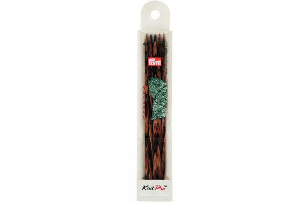 Strumpfstricknadeln Prym 15 cm - 3,5 mm Farbig Natural 