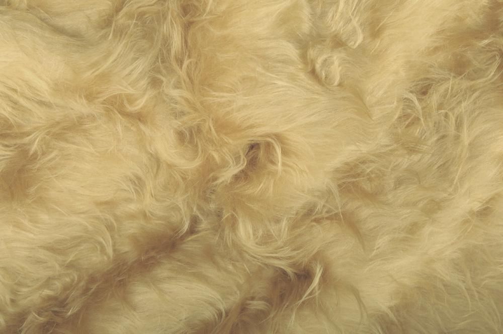 Zottelfell Hellbeige 