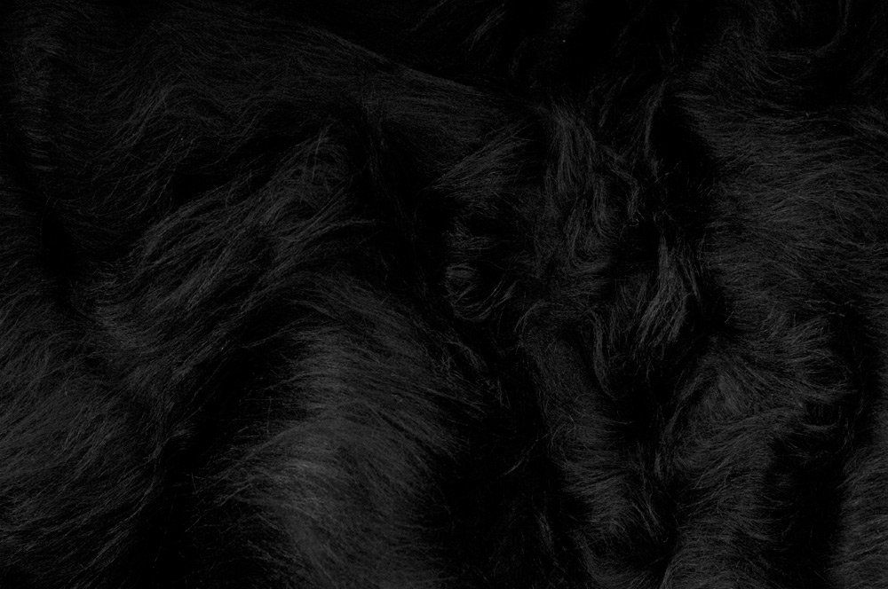 Zottelfell - Halloween - Schwarz 