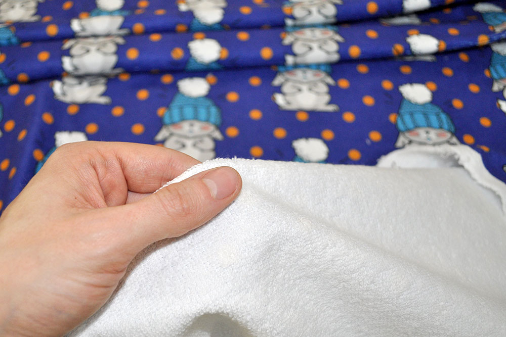 Frottee-Fleece - Hase Frosty