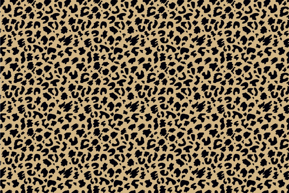 Frottee-Fleece - Leopard
