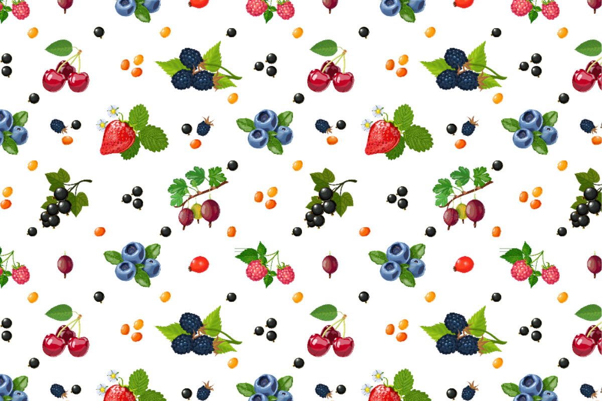 Outdoorstoff - Garten-Beeren