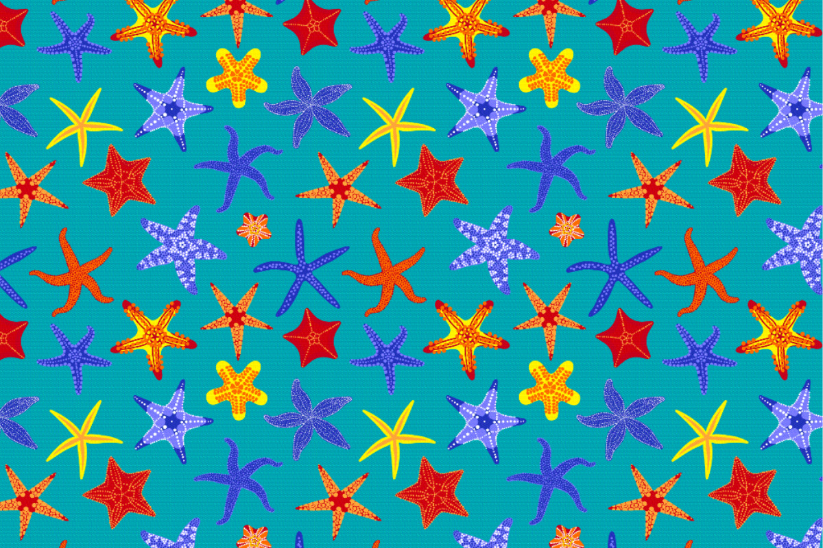 Outdoorstoff - Seesterne