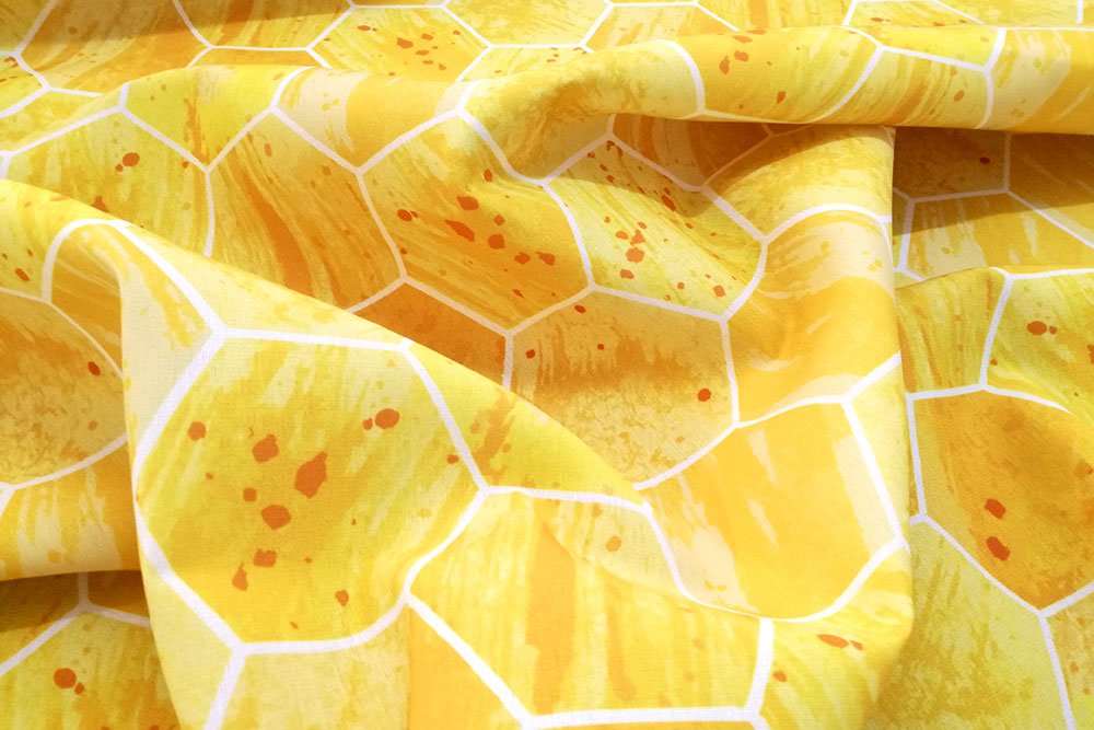 Outdoorstoff - Bienenwaben