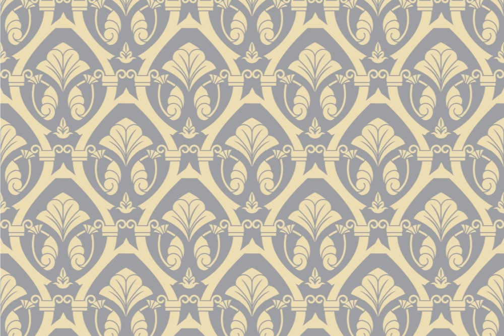 Wärmevorhang-Stoff - Rokoko Amelia