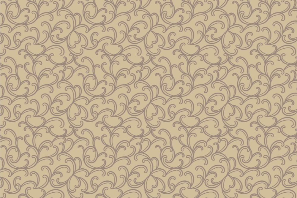 Wärmevohang-Stoff - Rokoko Style 1