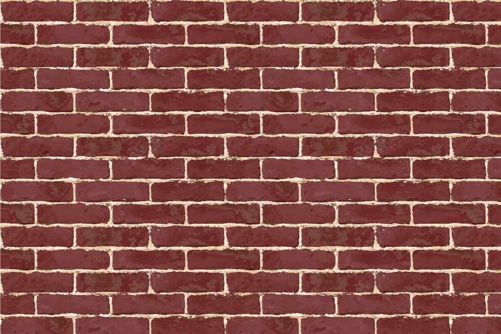 Trevira CS - Backsteinmauer