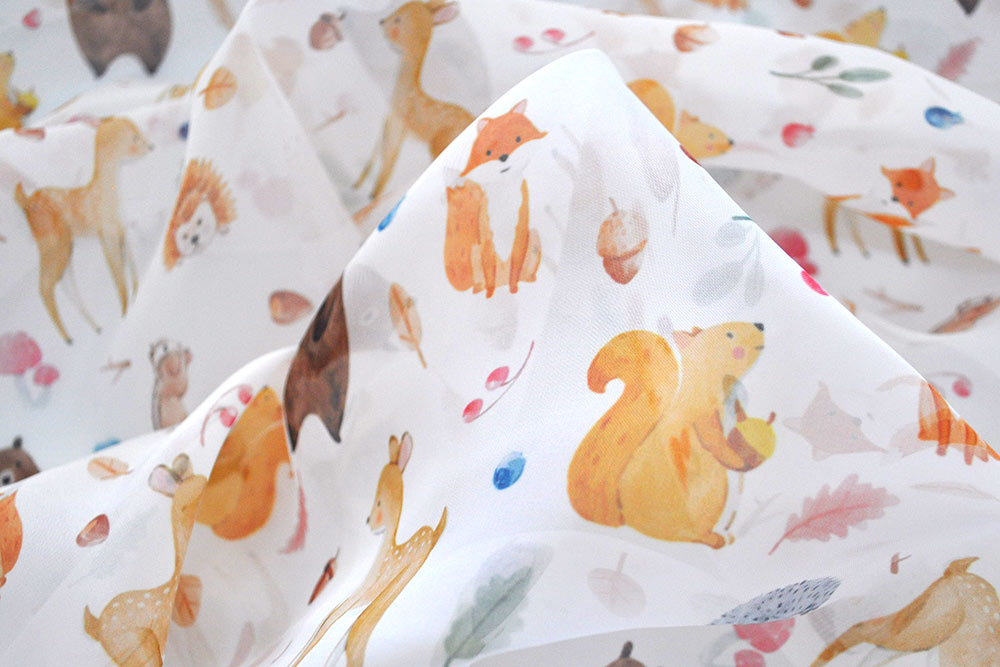 Voile - Aquarell-Tiere