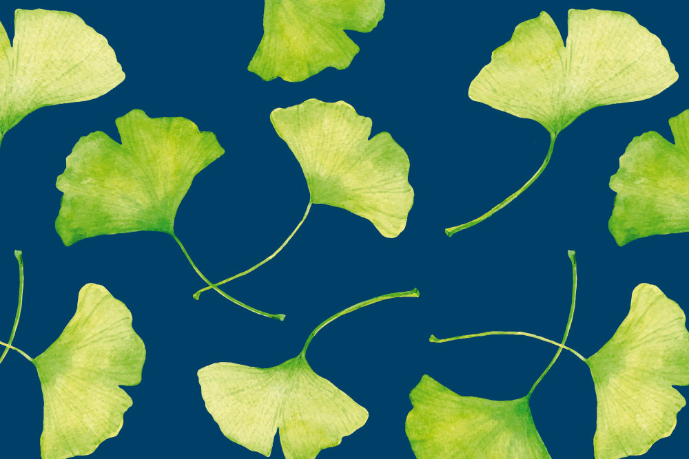 Wellness-Fleece - Ginkgo-Traum