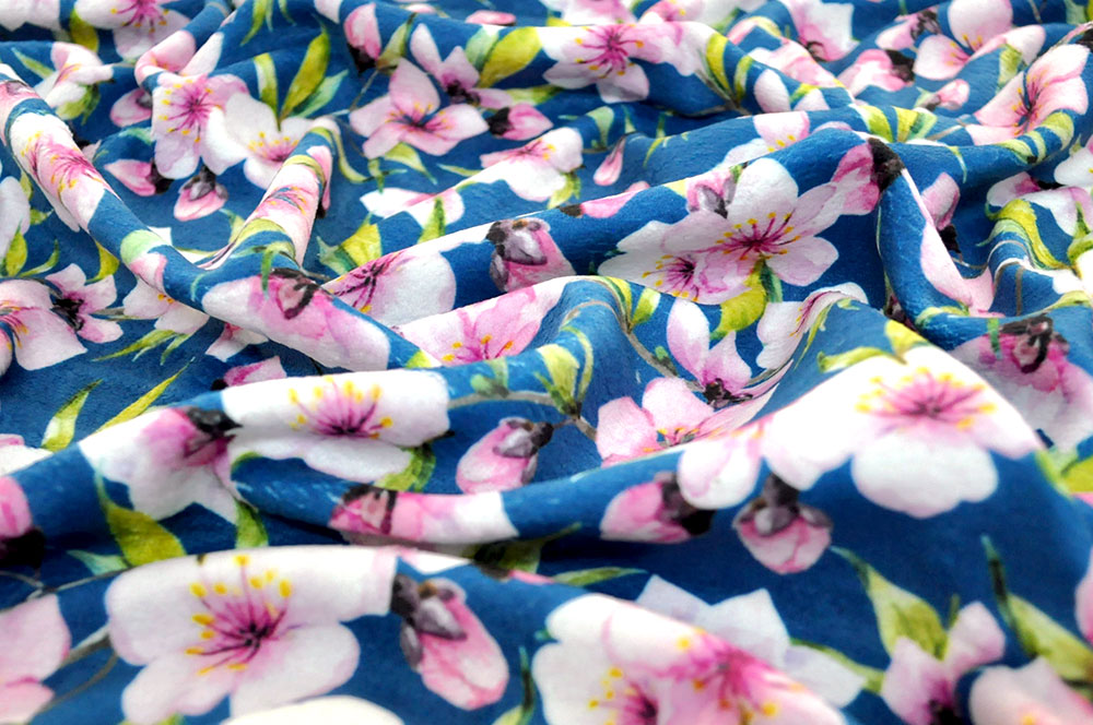 Wellness-Fleece - Japanische Kirschblüte